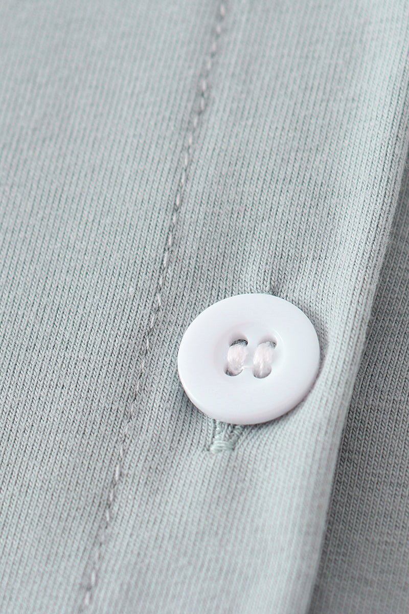 Boys French Knot Crab Button Down Shirt