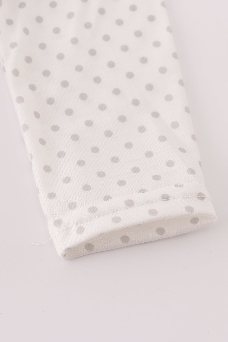 Girls Alabama Elephant Polka Dot Bubble