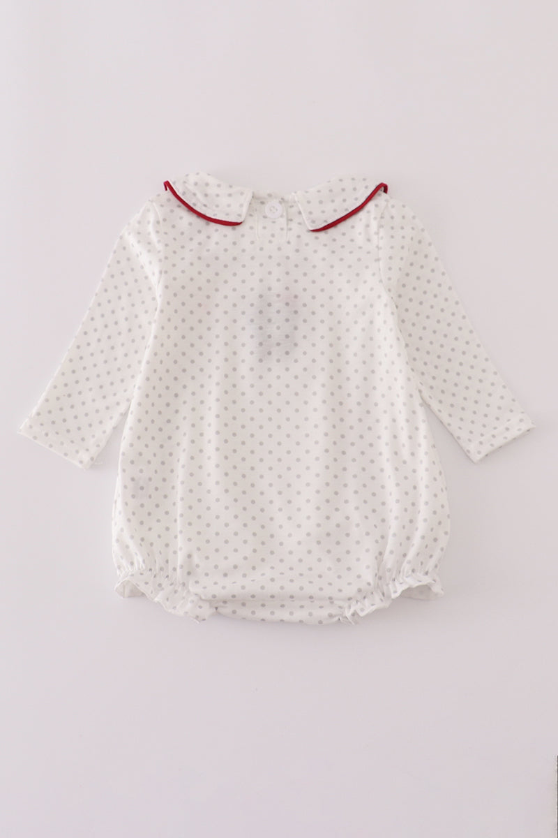 Girls Alabama Elephant Polka Dot Bubble