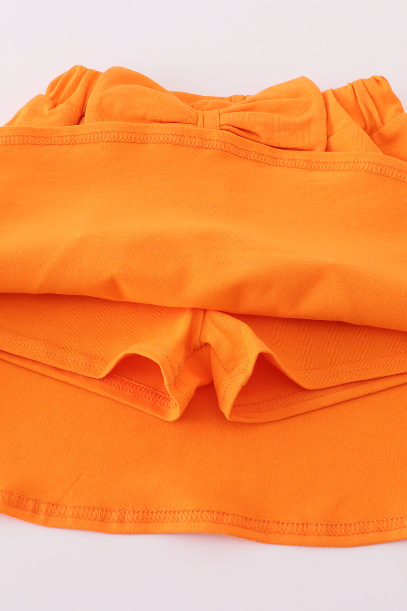 Girls Tennessee Appliqué Bow Skort Set
