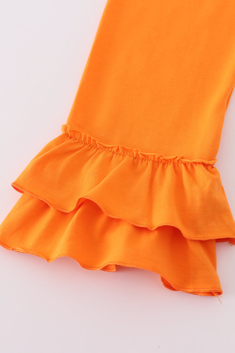 Girls Tennessee Appliqué Ruffle Pants Set