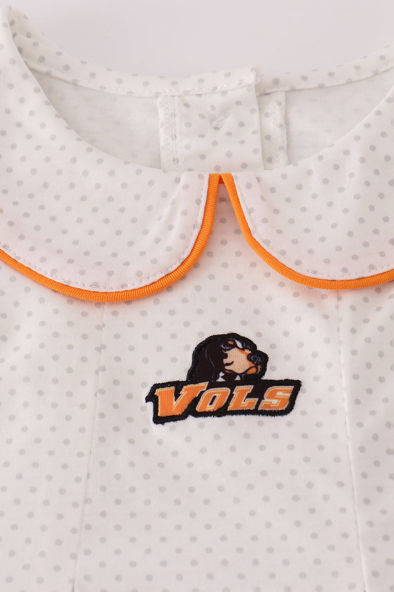 Girls Tennessee Appliqué Ruffle Pants Set