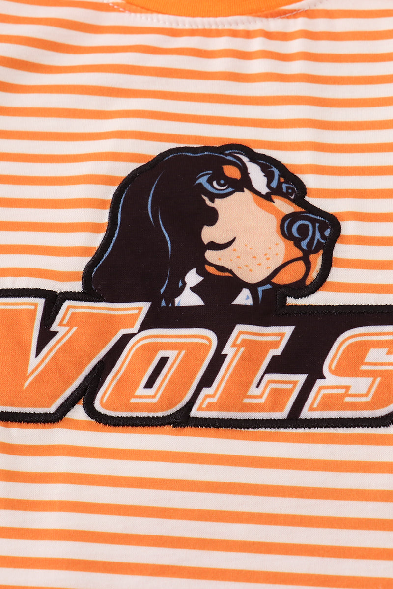 Boys Tennessee Appliqué Striped Tee