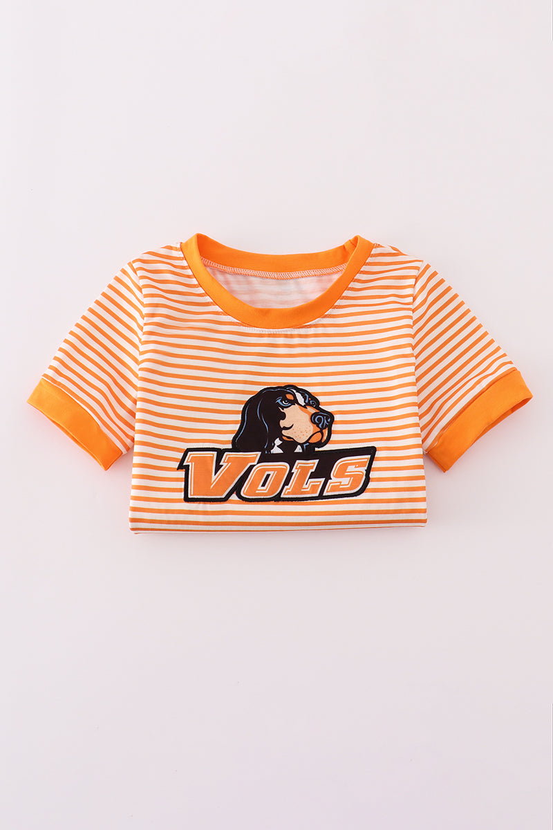 Boys Tennessee Appliqué Striped Tee