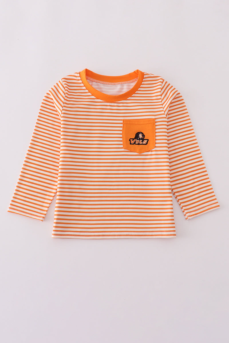 Boys Tennessee Appliqué Stripe Top