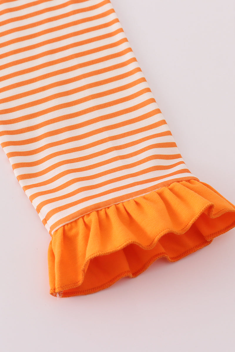 Girls Tennessee Appliqué Ruffle Pants Set