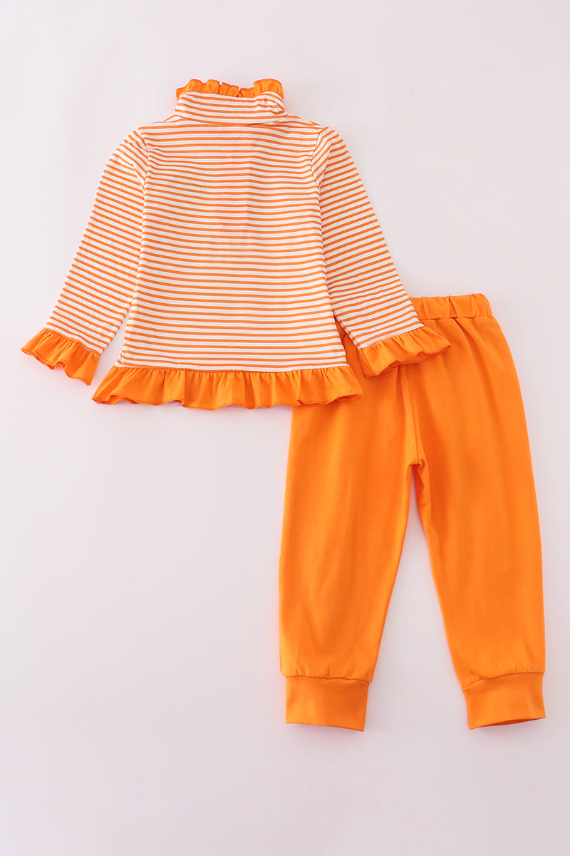 Girls Tennessee Appliqué Ruffle Pants Set
