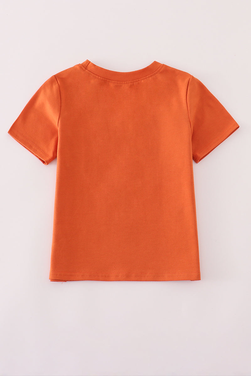 Boys Texas Longhorns Embroidered Tee