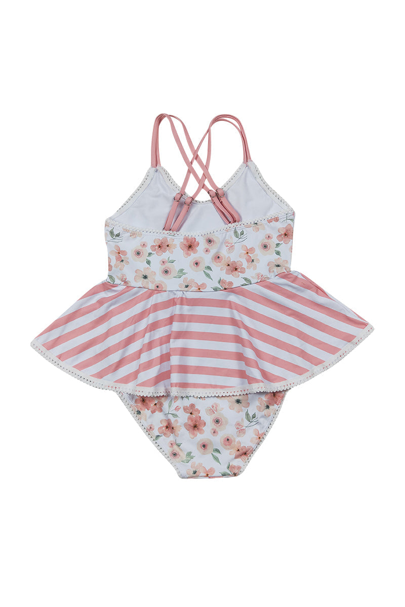 Girls Petal Whisper One-Piece Swimsuit