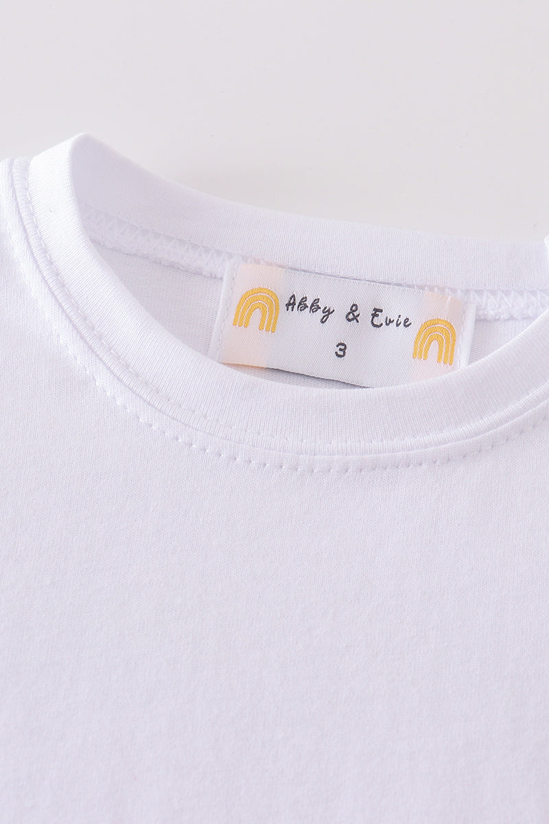 Girls Premium T-Shirt, Ivory