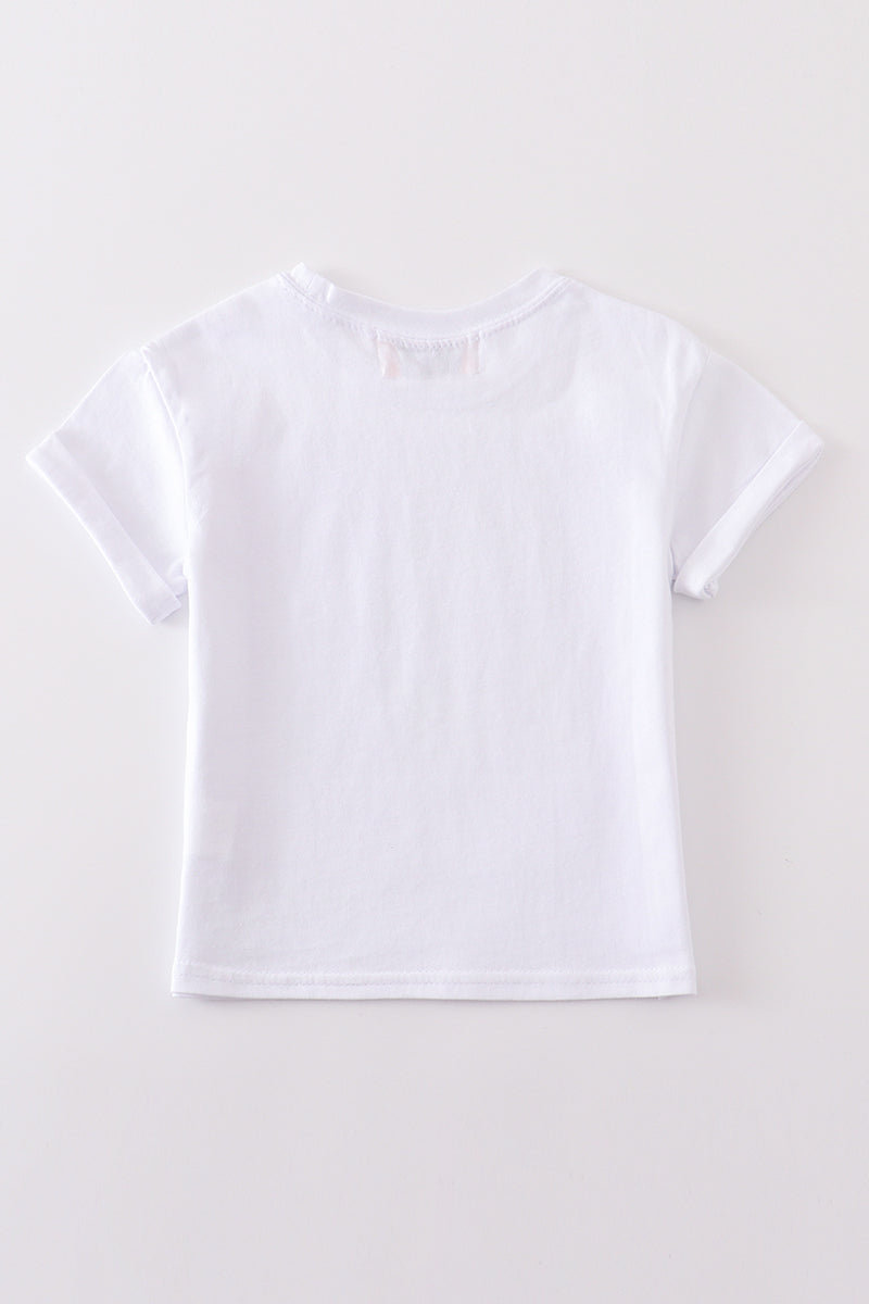Girls Premium T-Shirt, Ivory