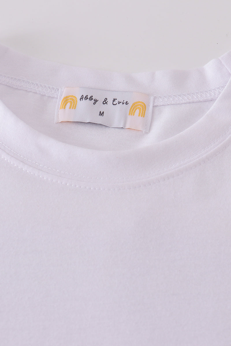 Girls Premium T-Shirt, Ivory
