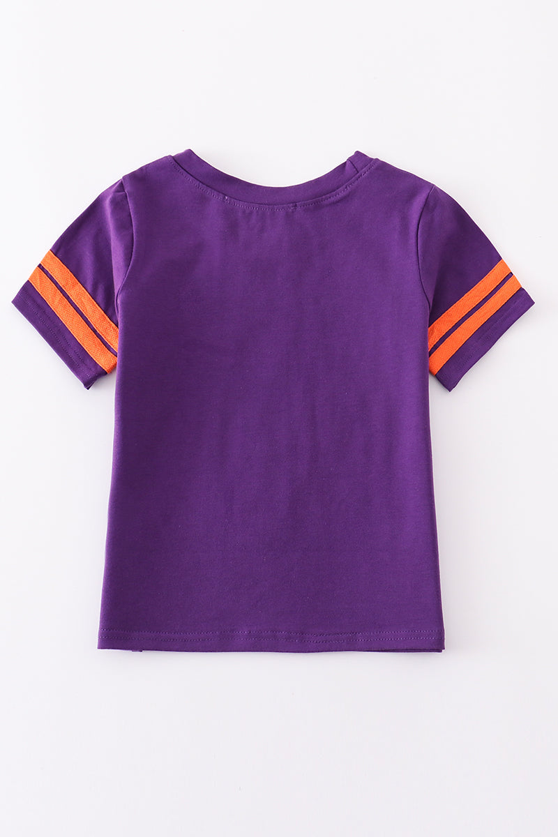 Boys Clemson Football Short Sleeved Tee