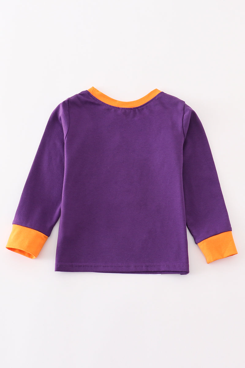 Boys Clemson Football Print Long Sleeved Shirt