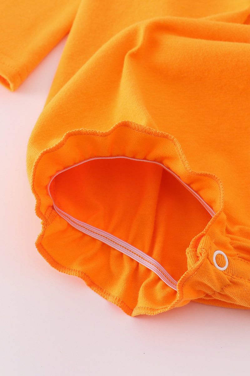 Girls Orange Tennessee Vols Embroidered Bubble