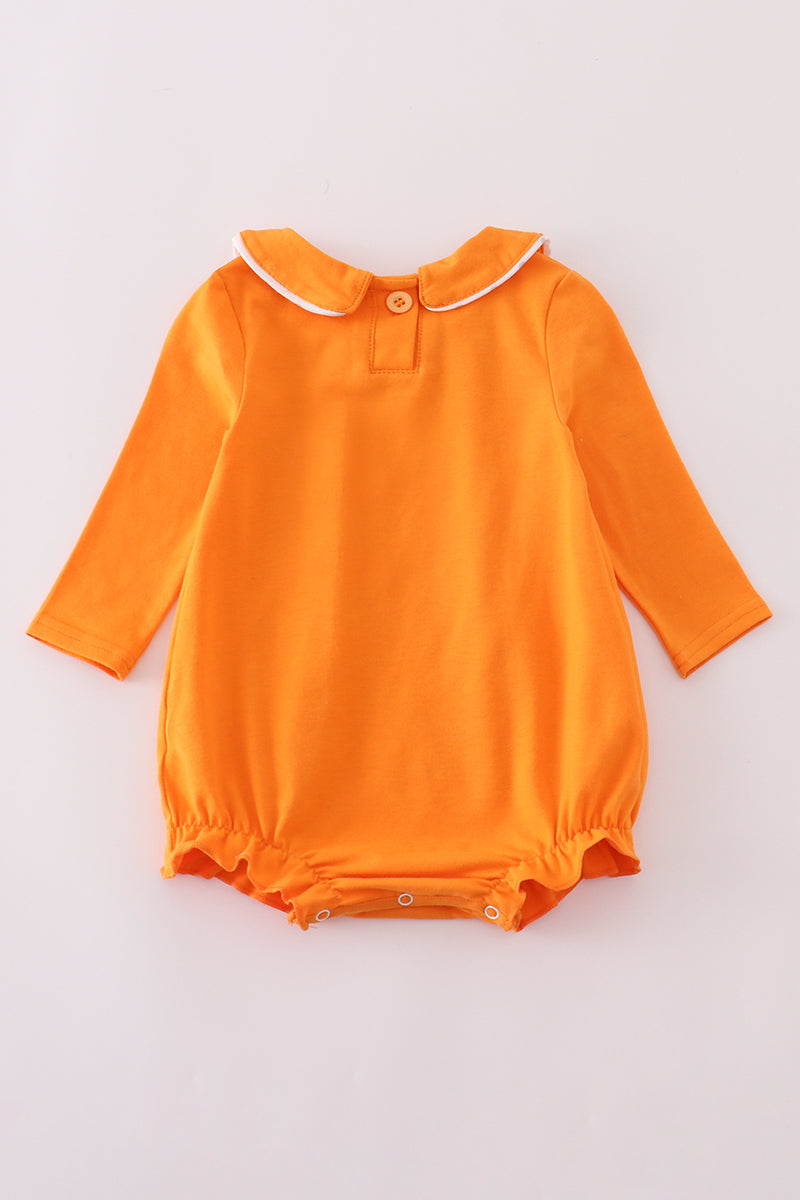Girls Orange Tennessee Vols Embroidered Bubble