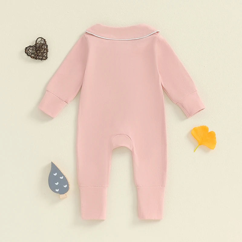 Collared Pocket Zip Pajamas, Unisex