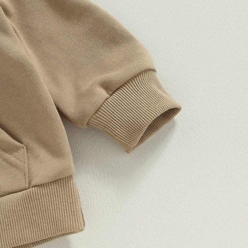 Solid Color Pocket Hoodie, Unisex