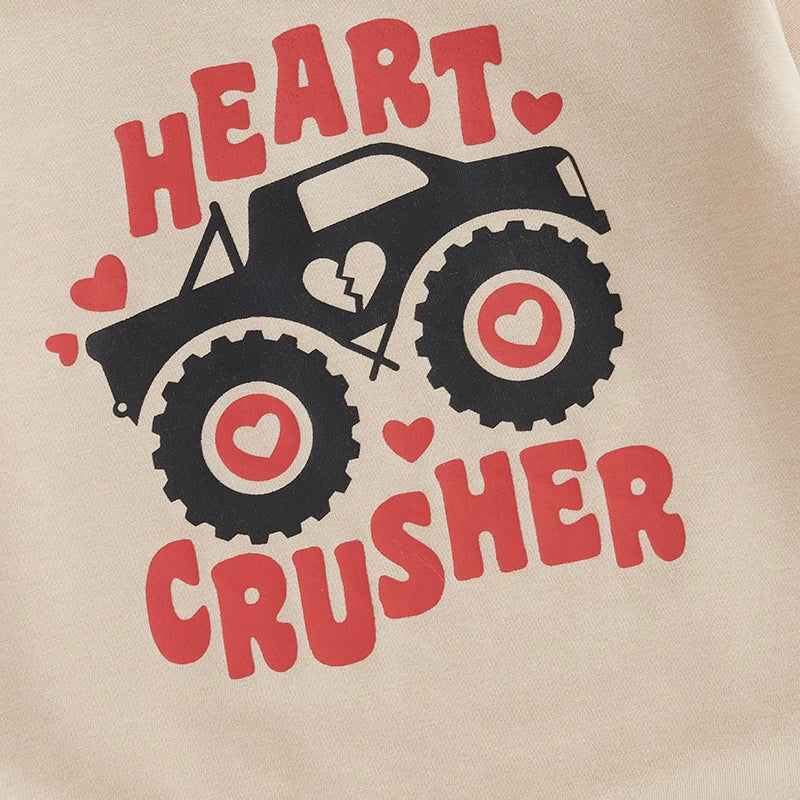 Boys Heart Crusher Monster Truck Bubble