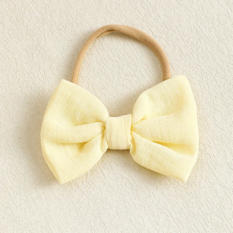 Girls "One" First Birthday Dress Bow Set