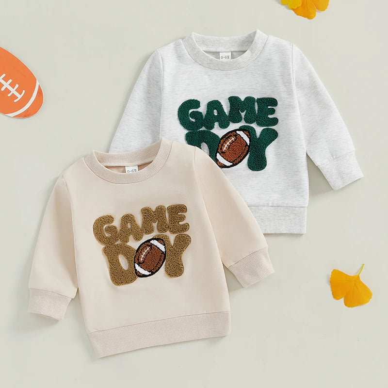 Embroidered Game Day Sweatshirt, Unisex