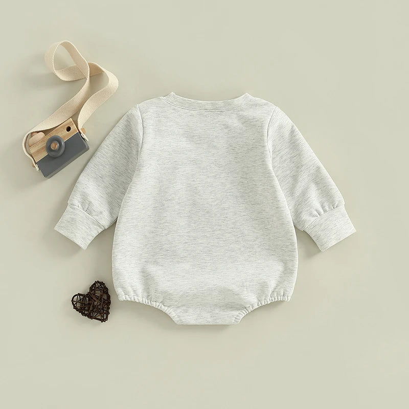 First Football Season Bubble Romper, Unisex