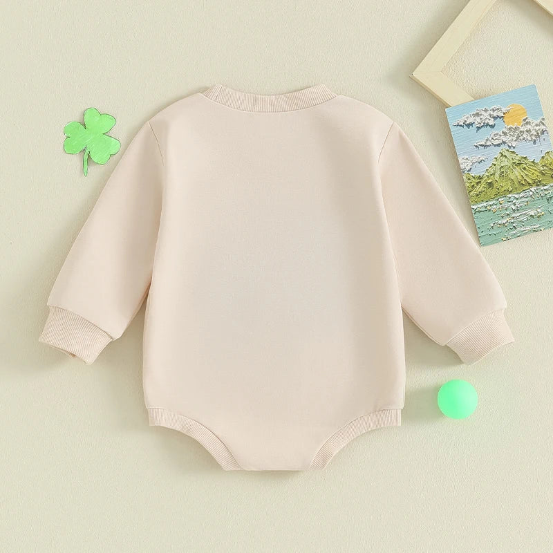 Four Leaf Clover Sweatshirt Bubble, Unisex