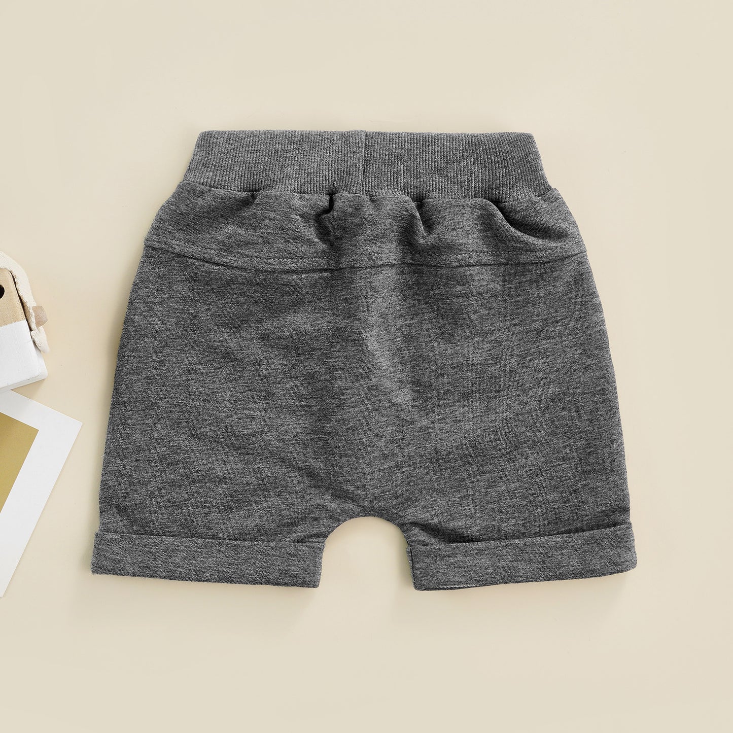 Boys Drawstring Pocket Shorts