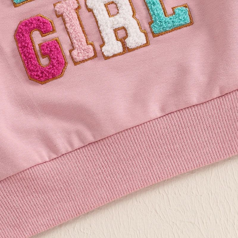 Birthday Girl Embroidered Sweatshirt
