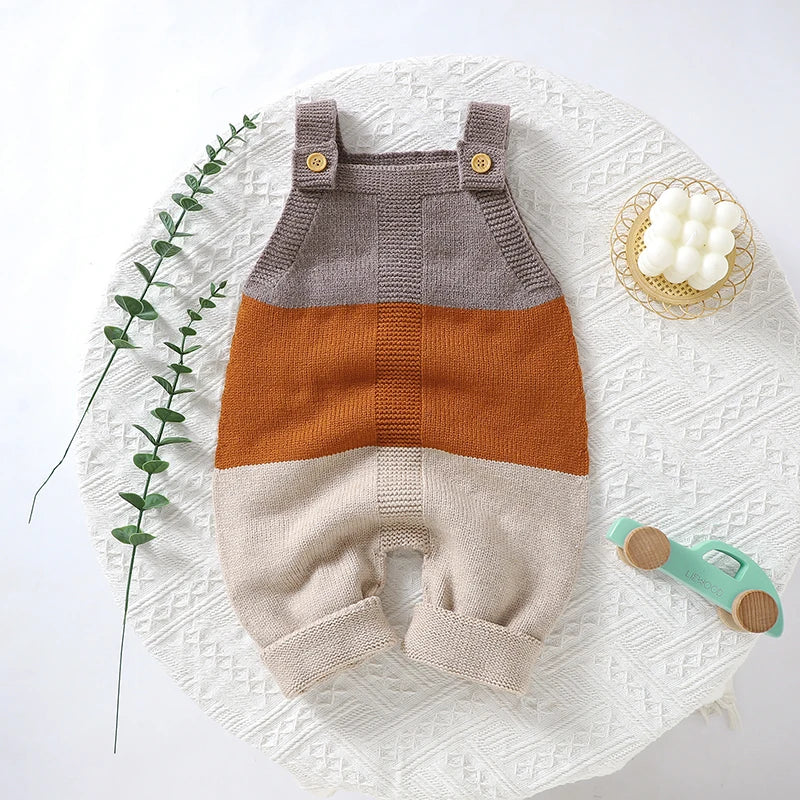 Autumn Knit Jumpsuit Overalls, Unisex