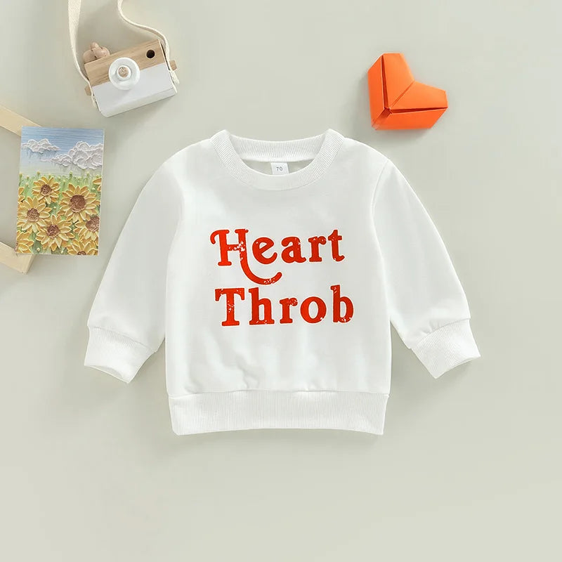Boys Heart Throb Vintage Print Sweatshirt