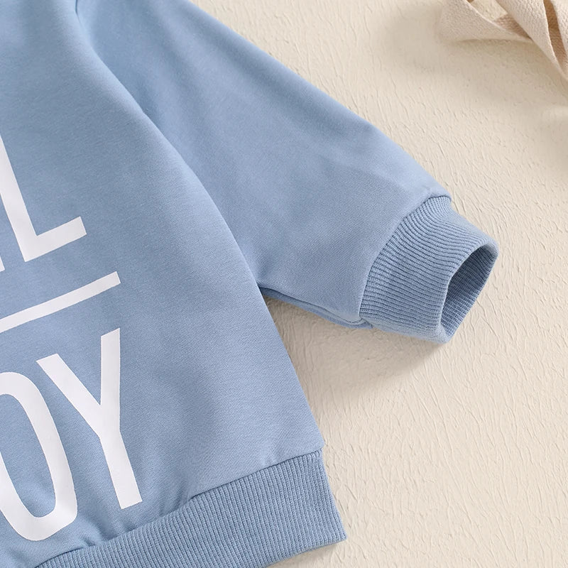 All Boy Sweatshirt & Pant Set