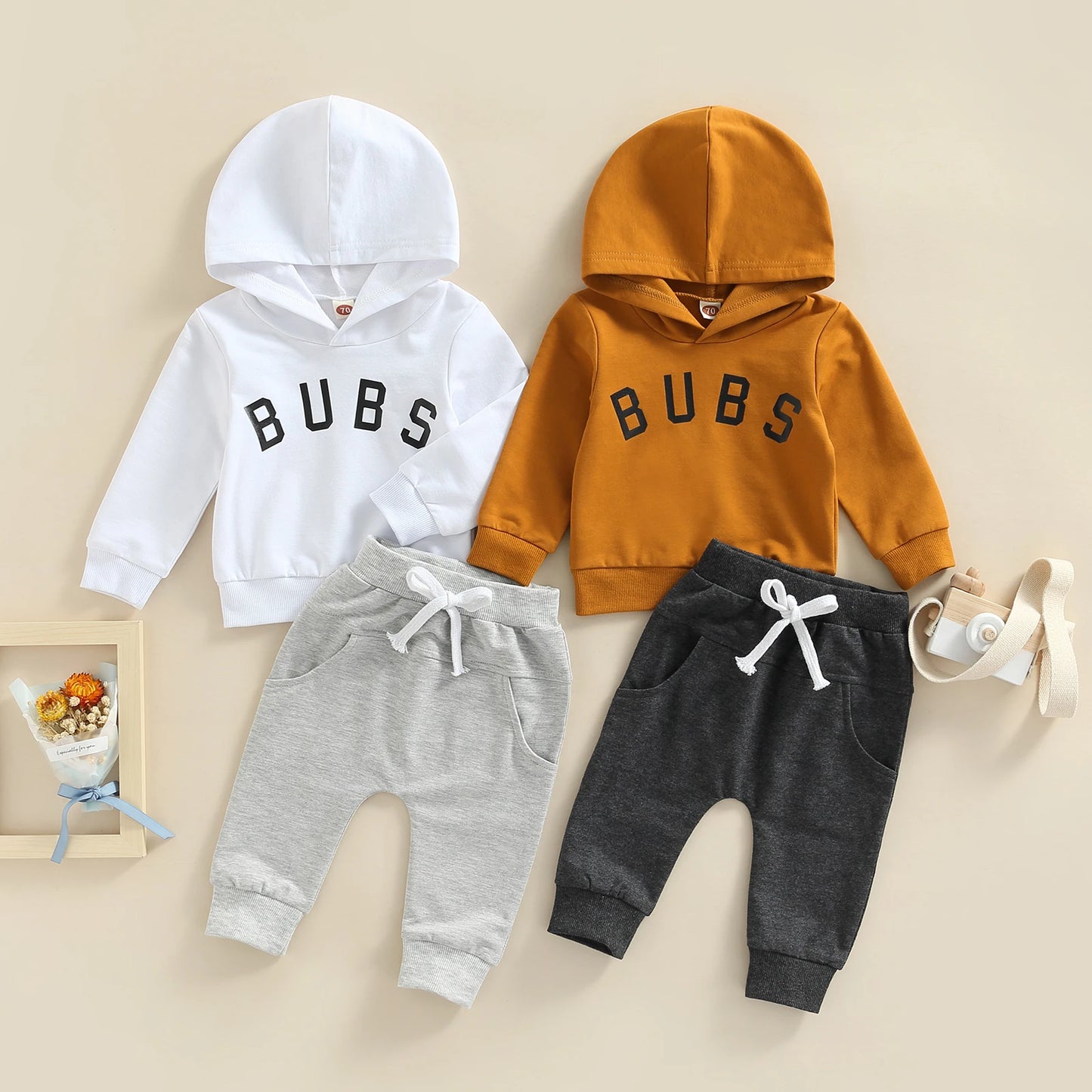 Boys Bubs Hoodie Pant Set