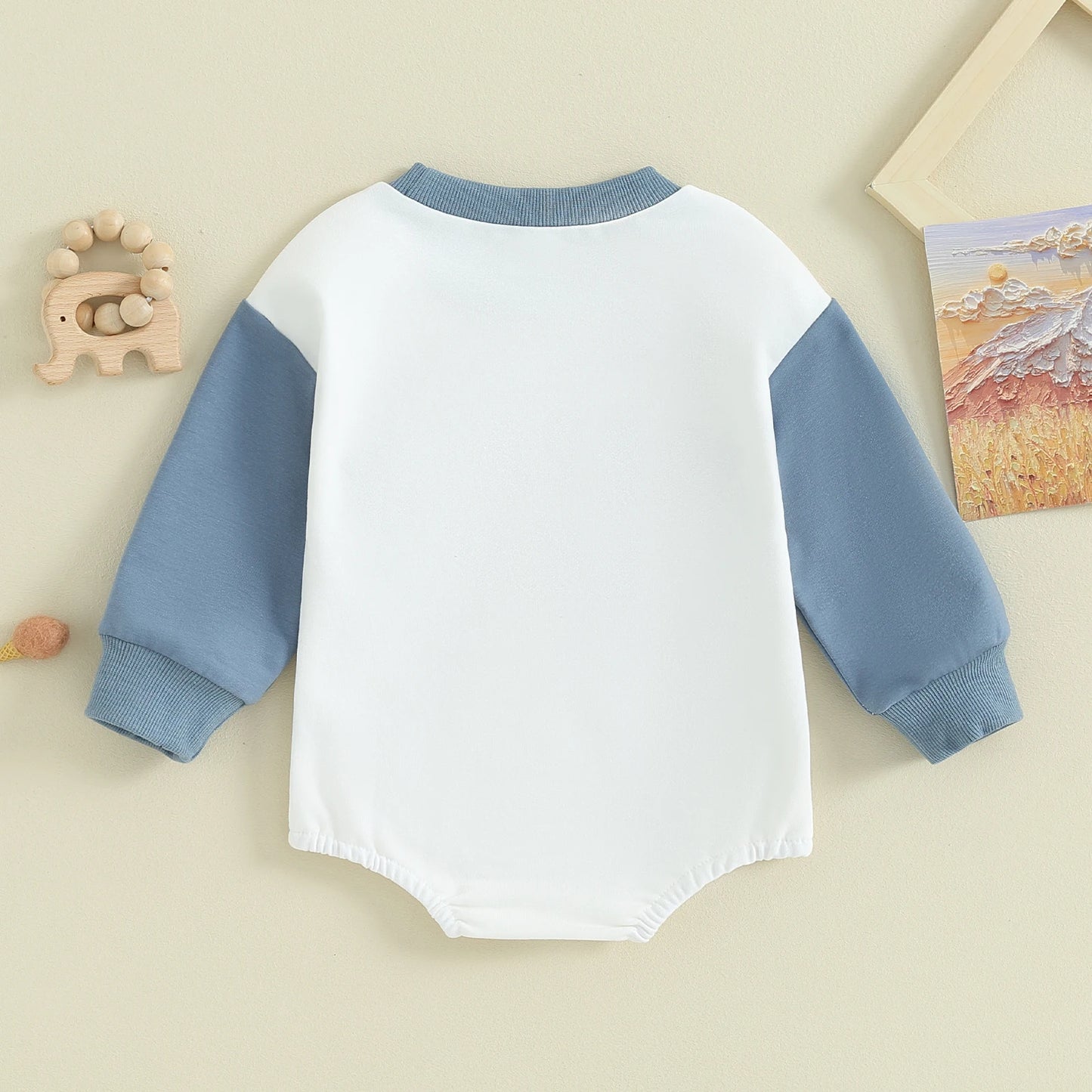 Boys Mama's Boy Embroidered Bubble