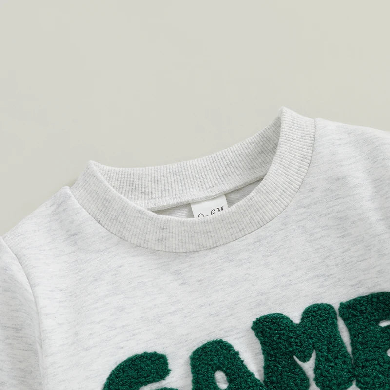 Embroidered Game Day Sweatshirt, Unisex