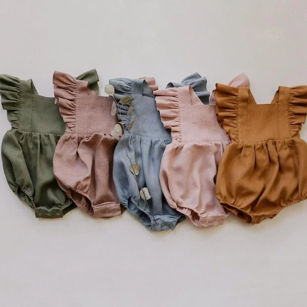 Girls X-Back Sleeveless Bubble