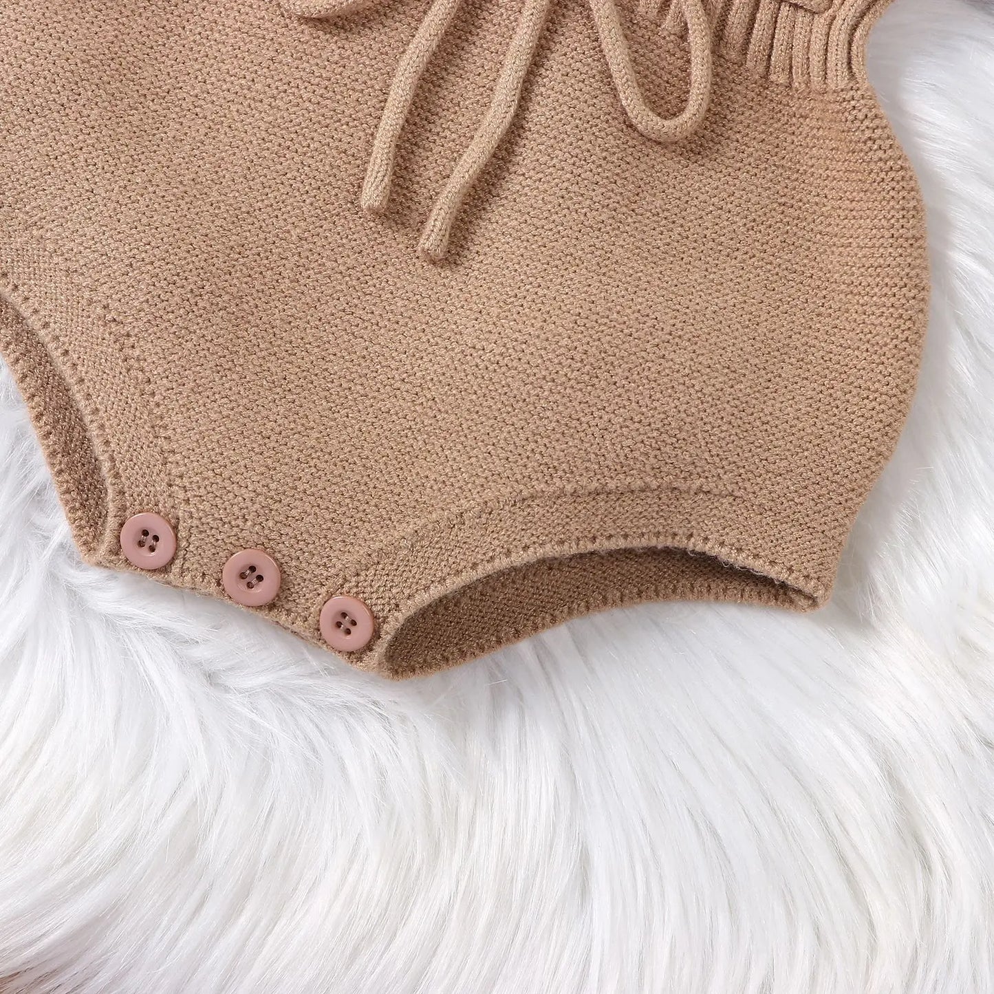 Girls Knitted Long Sleeve Bubble