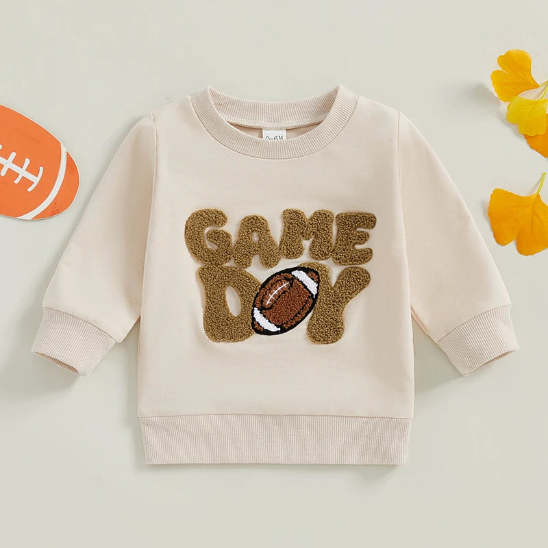 Embroidered Game Day Sweatshirt, Unisex