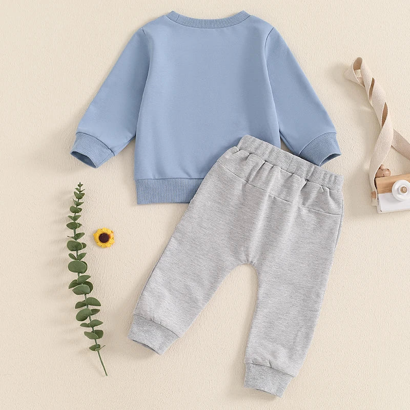 All Boy Sweatshirt & Pant Set