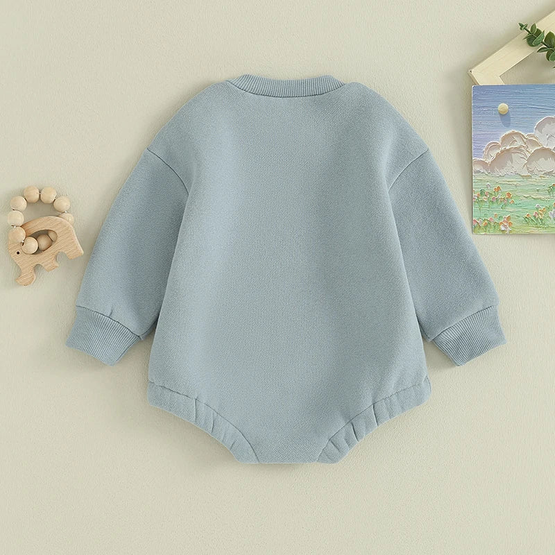 Boys Warm Bubs Embroidered Bubble