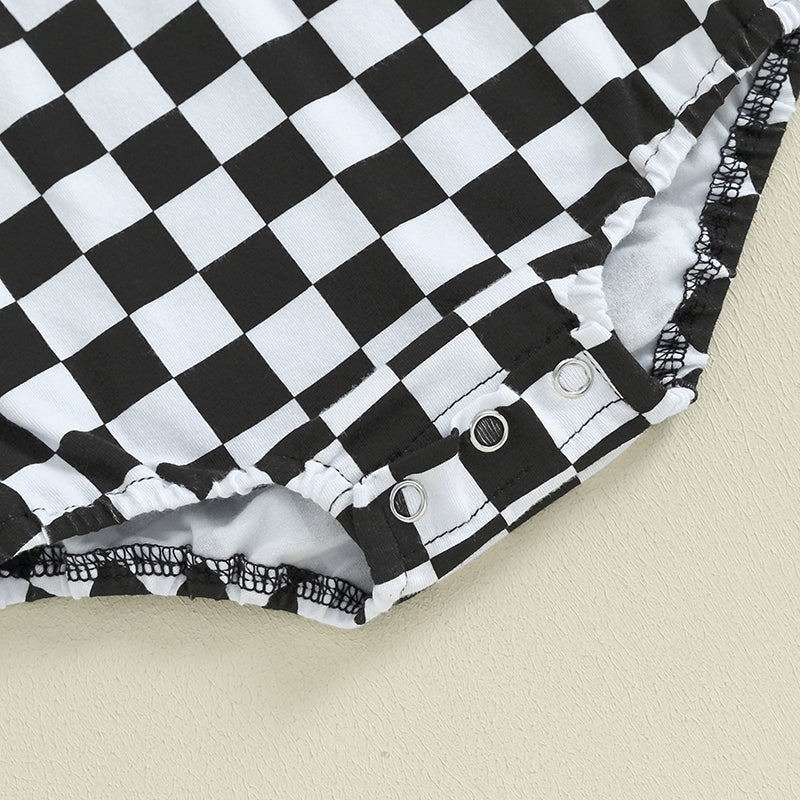 Boys Checkered Pocket Bubble