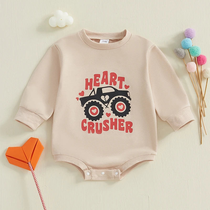 Boys Heart Crusher Monster Truck Bubble
