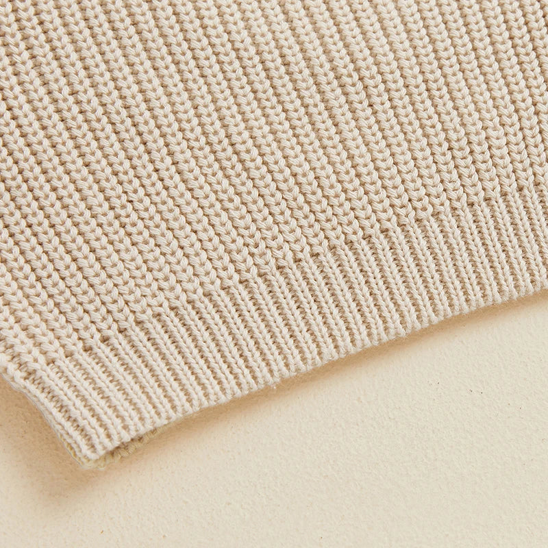 Lil Tiger Embroidered Football Knit Sweater, Unisex