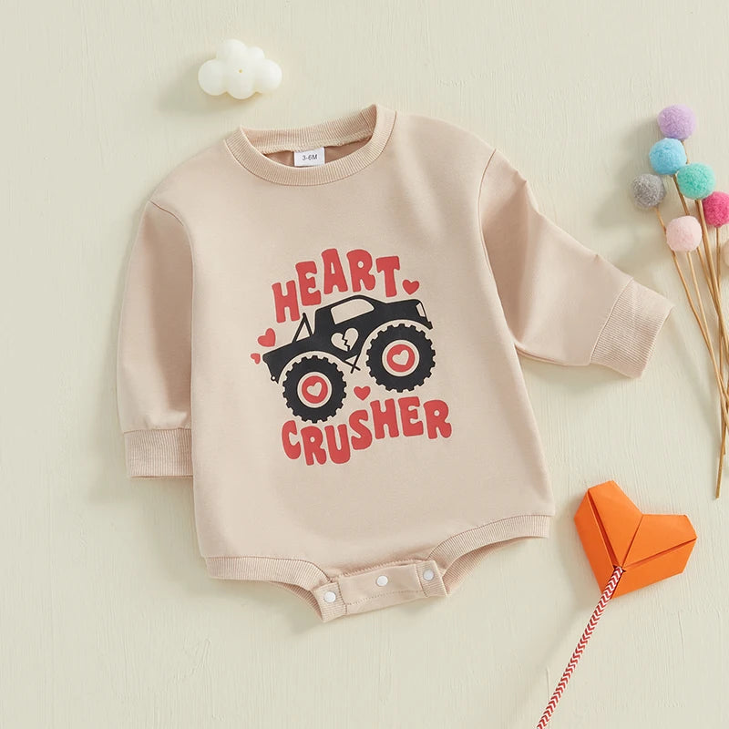 Boys Heart Crusher Monster Truck Bubble