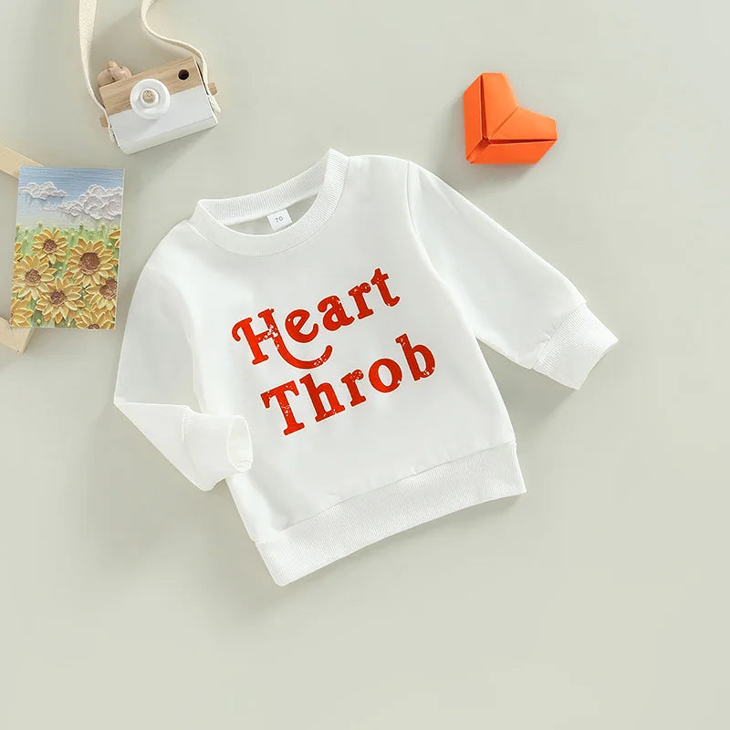 Boys Heart Throb Vintage Print Sweatshirt