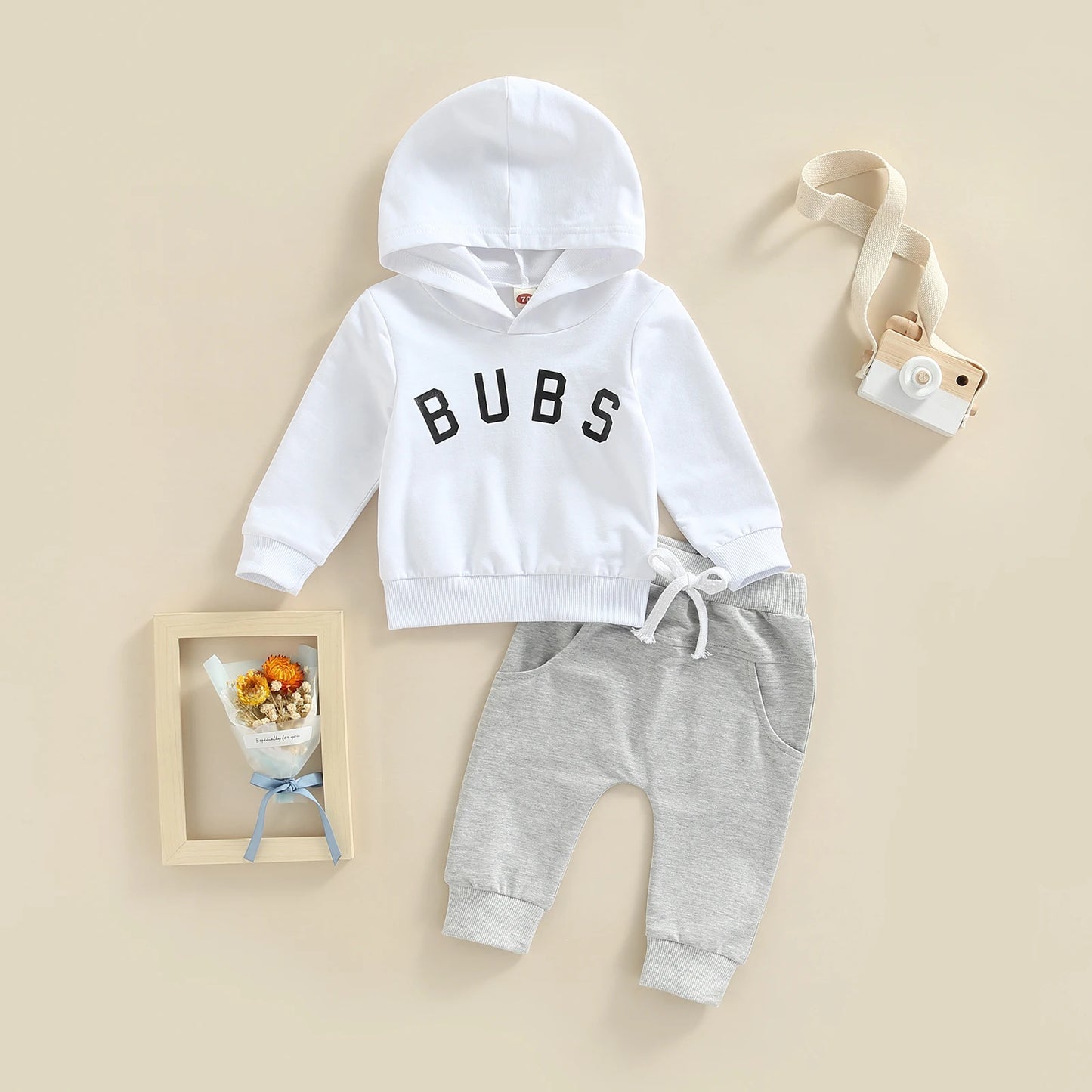 Boys Bubs Hoodie Pant Set