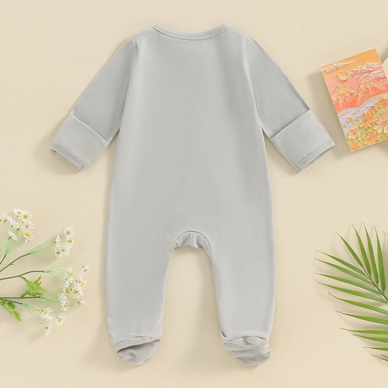Baby Pastel Zip Footie Pajamas, Unisex