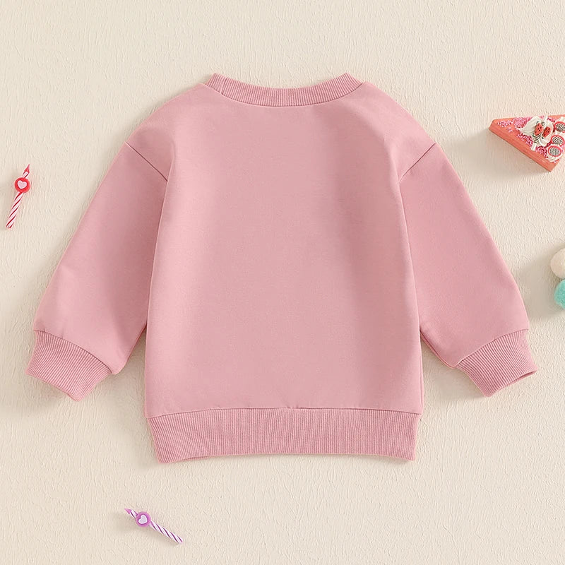 Birthday Girl Embroidered Sweatshirt