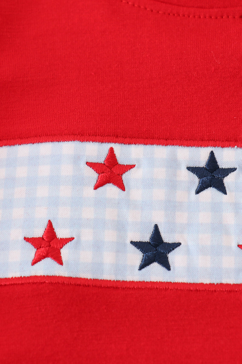 Boys Embroidered Star Set
