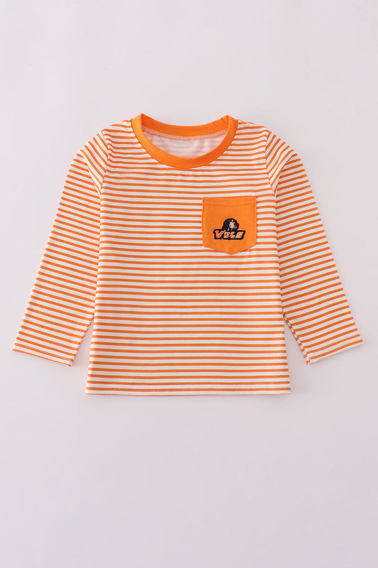Boys Tennessee Appliqué Stripe Top